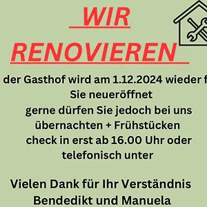 Bed & Breakfast Gasthof Muhlegger, Wildsteig